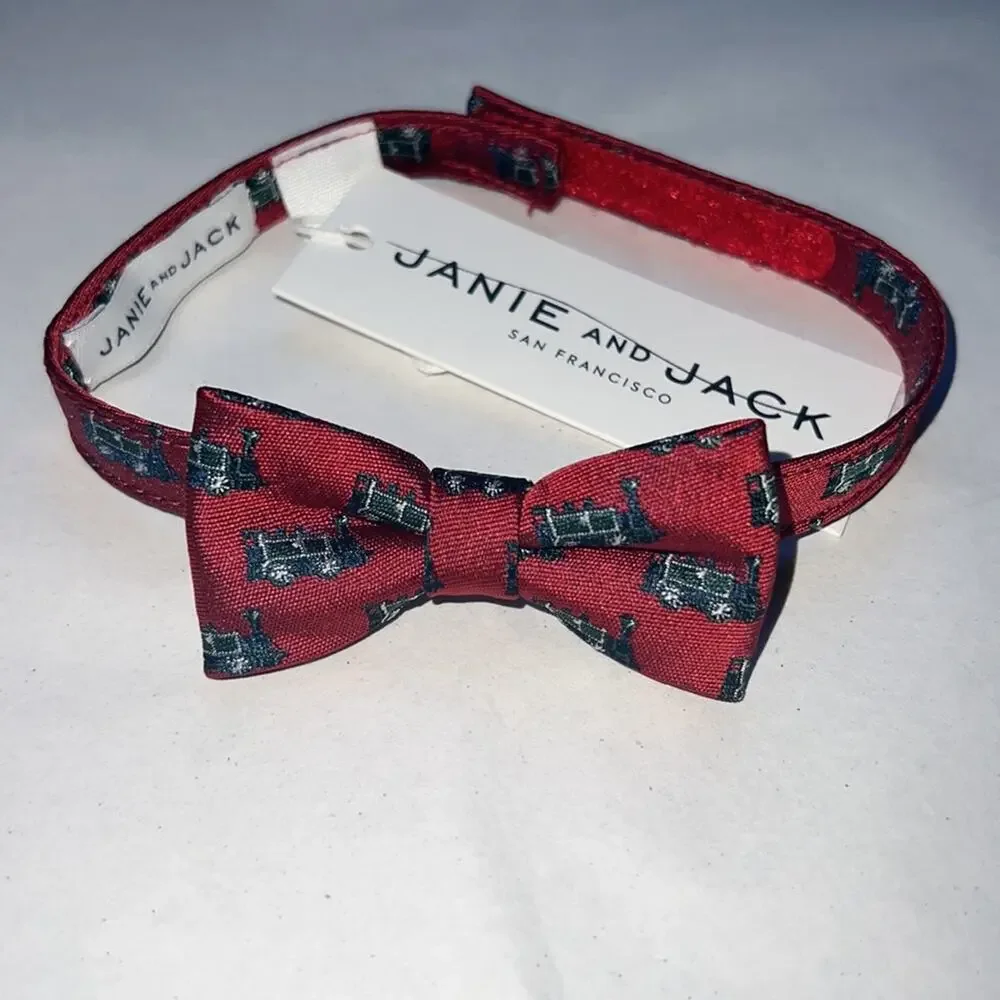Janie and Jack Train Bowtie (One Size) - NWT